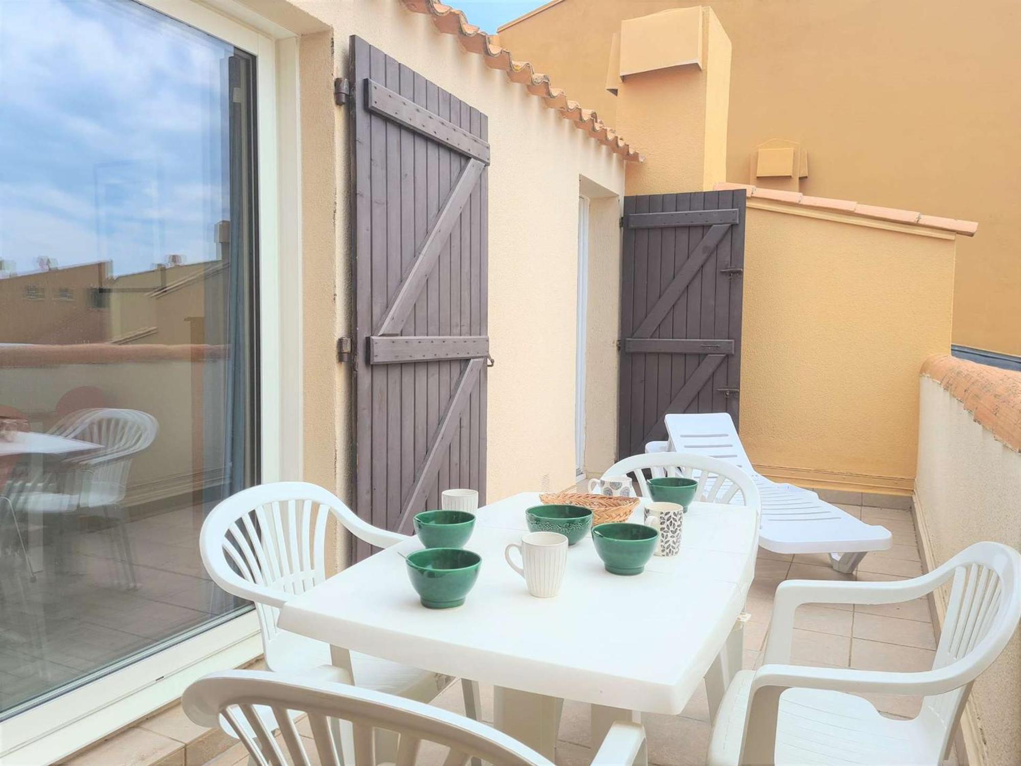 Appartement T2 Avec Parking Et Acces Direct A La Plage - Fr-1-249-129 Agde Buitenkant foto