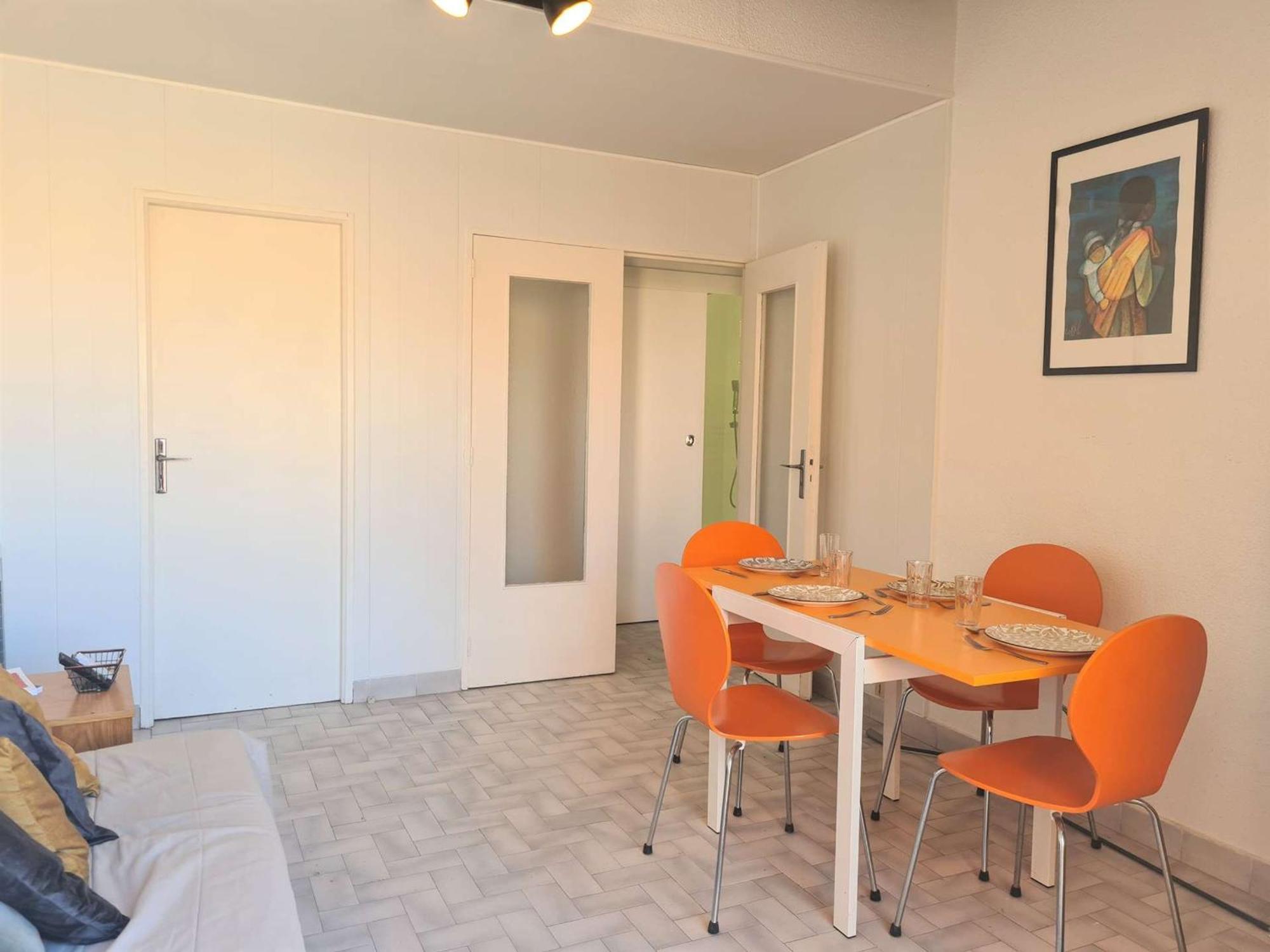 Appartement T2 Avec Parking Et Acces Direct A La Plage - Fr-1-249-129 Agde Buitenkant foto